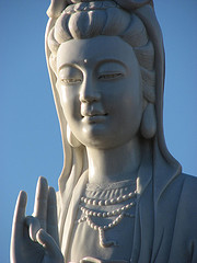 Kuan Yin, by flickr.com/photos/botheredbybees